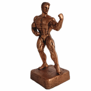 Sculpture de musculation en résine faite à la main pour les trophées de musculation - Product Image 6
