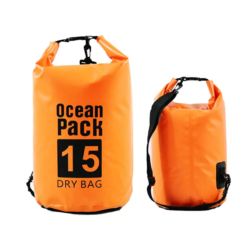 waterproof dry bag Camping accessories 2022 500D PVC 2L/5L/10L/15L/20L/25L/30L beach bag waterproof bag