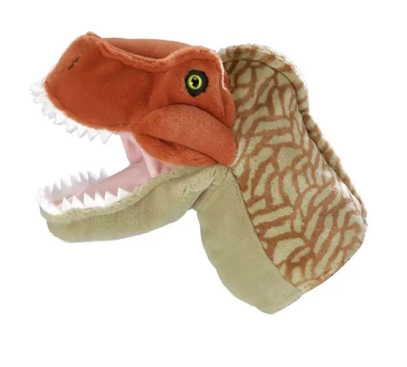 नरम खिलौने 71783 t रेक्स डायनासोर tyrannasaurus हाथ कठपुतली यह चिह्नों की एक डरावना डायनासोर और देखें नरम पहनने के लिए