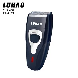 USB Şarj Edilebilir Çift Bıçakları Yüzen Kafa Pistonlu Jilet Yüz Bakımı erkek elektrikli tıraş makinesi jilet, erkekler için Elektrikli tıraş makinesi