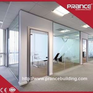 Oficina de <span class=keywords><strong>aislamiento</strong></span> acústico <span class=keywords><strong>tabique</strong></span> de vidrio marco de aluminio - Product Image 4