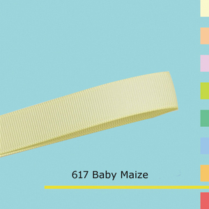 5/8 ''(16mm) nastri in gros grain a strisce di colore solido per le vacanze per l'imballaggio del regalo - Product Image 5