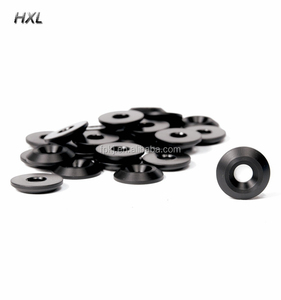 Black White Thick <strong>Washer</strong> POM Sleeve POM <strong>Spacers</strong> Delrin Round Nylon Plastic Flat <strong>Washers</strong> - Product Image 4