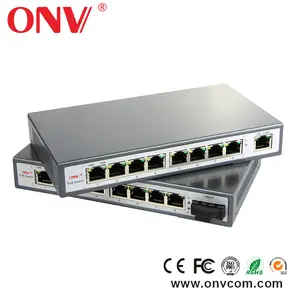 8 Puerto Power over Ethernet Poe interruptores con 8 Puerto Poe puertos 24 V Poe pasivo