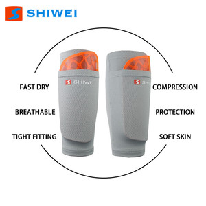 Dernier modèle SHIWEI-6002 #   Manchons de compression <span class=keywords><strong>pour</strong></span> mollets de football avec poche intégrée <span class=keywords><strong>pour</strong></span> protège-tibias - Product Image 3