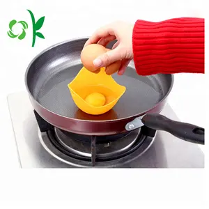 OKSILICONE Microwave Safe Kitchen Food Grade Silicone Egg Cooking Tool Silicone Egg Cooker Silicone Egg Poacher