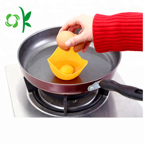 OKSILICONE Micro-ondes Cuisine D'oeuf De Silicone De Catégorie Comestible De Cuisson Outil Silicone Oeuf Cuiseur Braconnier en Silicone