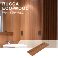 Foshan Rucca Hot Koop Decoratieve Interieur Wpc Wandpaneel/Lambrisering. Wpc Muur 159*10Mm