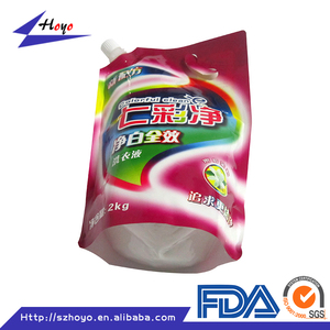 Personal De Encargo Grande Envases De Plástico De Vacío Para Detergente De Lavandería Bolsa Con El Canalón Autónomo /. - Product Image 6