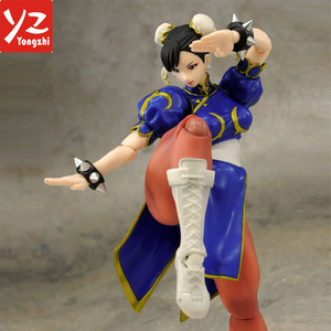 Para la colección japonés plástico juego Street Fighter chunli anime figura 18 cm - Product Image 6