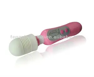 Vibrador sexual para masaje, 16 velocidades, cubierta de silicona, virgen femenina