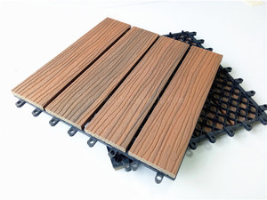 Facile à nettoyer <span class=keywords><strong>bois</strong></span> comme <span class=keywords><strong>bois</strong></span> plastique WPC carreaux de piscine extérieure - Product Image 3