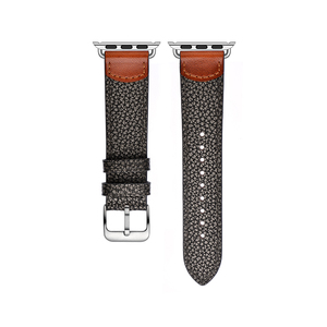 Bande de motif en pierre pour montre de pomme nouveau <span class=keywords><strong>bracelet</strong></span> en <span class=keywords><strong>cuir</strong></span> de conception - Product Image 2