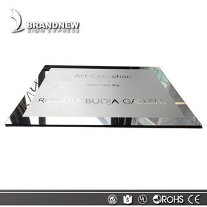 <span class=keywords><strong>Plaque</strong></span> murale antique en acier inoxydable 304 ou 316 à effet esthétique - Product Image 2