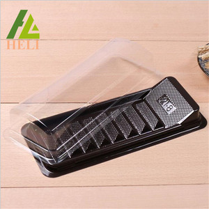 Clear Transparent Plastic <strong>Cake</strong> <strong>Slice</strong> Storage <strong>Box</strong> - Product Image 4