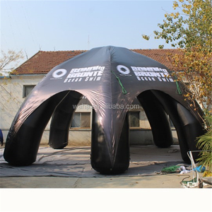 Cabina <span class=keywords><strong>de</strong></span> Pintura Inflable Negra, Carpa <span class=keywords><strong>de</strong></span> Construcción para Restaurantes, Material Oxford/PVC, Tamaño 10x5m, Bomba <span class=keywords><strong>de</strong></span> Aire Eléctrica - Product Image 6