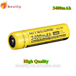 2014 Hottest Selling Authentic Good Quality <span class=keywords><strong>18650</strong></span> 3400mAh 3.7V Li-ion Battery Rechargeable li ion <span class=keywords><strong>nitecore</strong></span> battery - Product Image 1