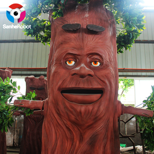 Hấp Dẫn Hot Mới Nhất Bán Lớn Bền Cuộc Sống Kích Thước Nói Cây Với Phong Trào Animatronic Nhà Máy Cho Công Viên Chủ Đề - Product Image 4
