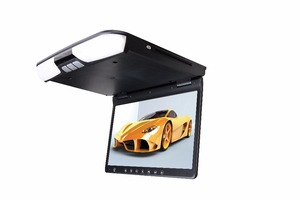 15.6 inch xe các nhà sản xuất Roof Mount xe <span class=keywords><strong>media</strong></span> <span class=keywords><strong>player</strong></span> Trần overhead lật xuống màn hình LCD cho tất cả các xe - Product Image 3