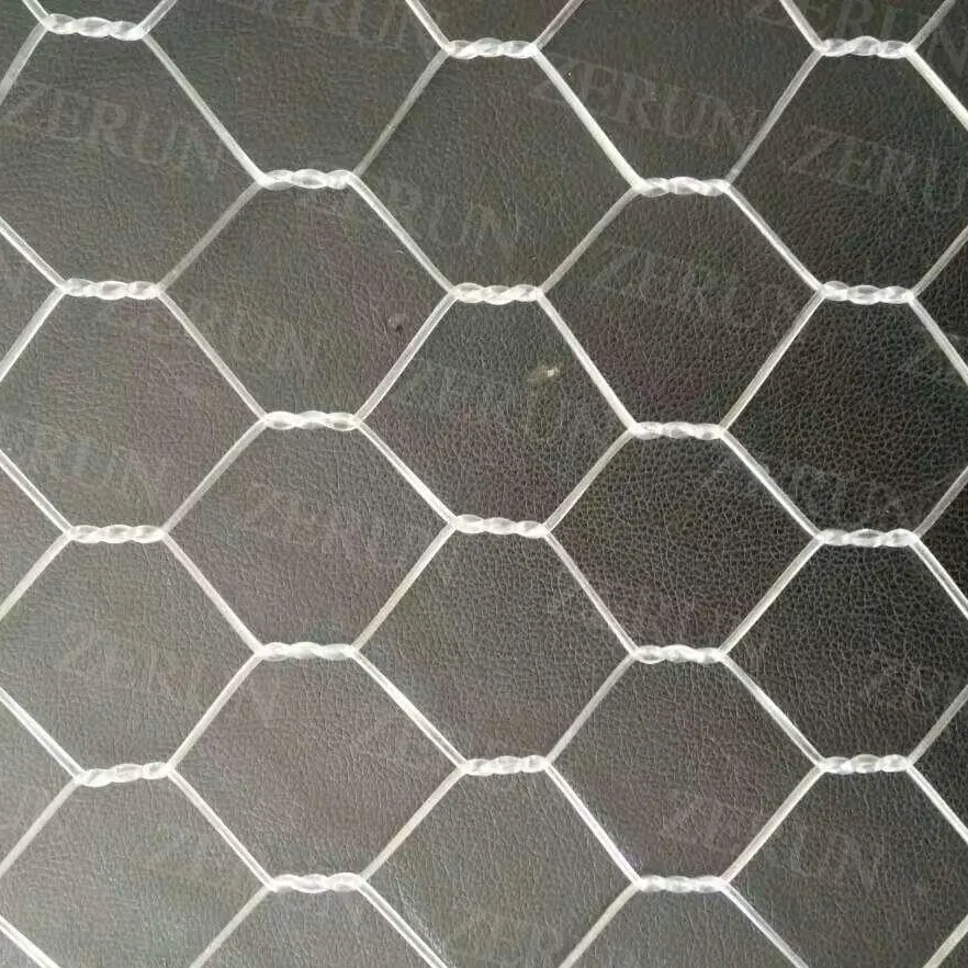 2.5 millimetri filo di 30*40mm 50*60mm maglia 100% Poliestere nero bianco verde maglia di gabion