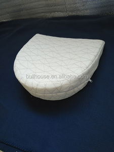 Meilleures ventes oreiller de <span class=keywords><strong>maternité</strong></span> en mousse à mémoire de forme ferme en tissu à air demi-lune avec couverture intérieure - Product Image 4