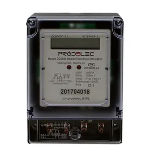 Single Phase Two wire Electricity Meter Solid State Power Meter Watt-hour Meter Energy Meter