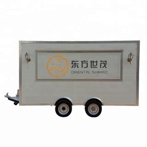 Teel inoxidable alimentos remolque móvil carrito de comida bocadillos camión con precio de fábrica - Product Image 6