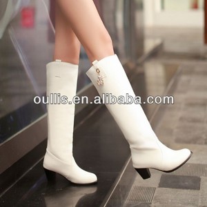 gran tamaño de botas de mujer 2014 nuevo de <span class=keywords><strong>la</strong></span> moda de las señoras zapatos de tacón pequeño cp6504 - Product Image 1