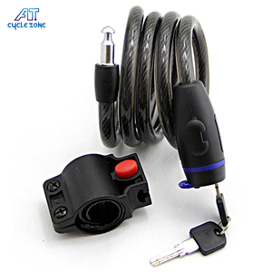 La bicicleta <span class=keywords><strong>Universal</strong></span> de bloqueo de contraseña de bicicleta de montaña de bloqueo anti-robo bicicleta accesorios <span class=keywords><strong>cable</strong></span> 1,2 m - Product Image 6