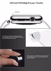 Nueva llegada! <span class=keywords><strong>Ultra</strong></span> fino 9 h anti Scratch protector de pantalla de vidrio templado para <span class=keywords><strong>Apple</strong></span> <span class=keywords><strong>Watch</strong></span> - Product Image 3