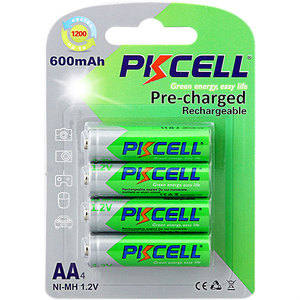 Venta caliente 1000 veces ciclo Life NiMH AA 600 mAh 1.2 V batería recargable para juguetes teledirigidos - Product Image 6