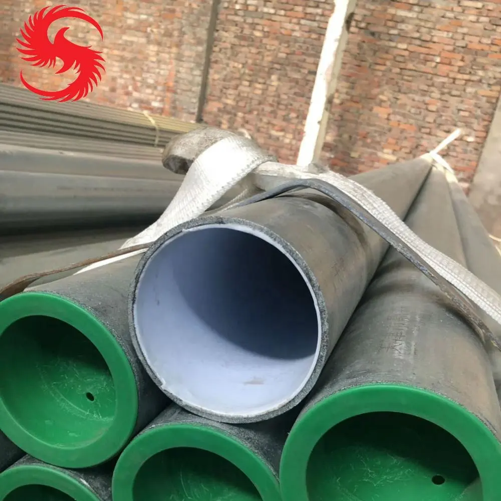 Brandschutz feuer verzinktes Rohr Polyethylen auskleidung Kunststoff-Verbunds tahlrohr