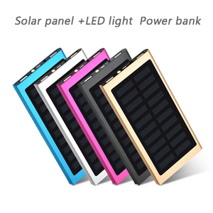 Chargeur solaire pour téléphone Mobile, 20000mah, batterie électrique, alimentation Mobile - Product Image 3