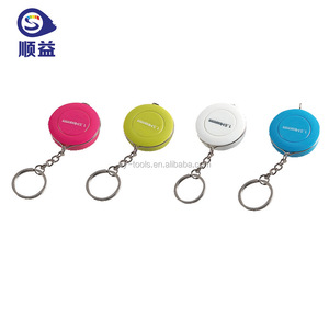 Đầy màu sắc tiny <span class=keywords><strong>tape</strong></span> measure với keychain dễ thương đáng yêu giảm cân nhân trắc băng đo - Product Image 4