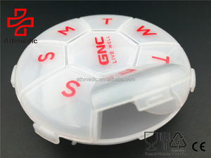 Contenitore di pillole per 7 giorni rotondo per promozione alimentare atmedico 2025 - Product Image 6