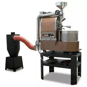 Cocoa bean roast machine make cocoa butter and powder