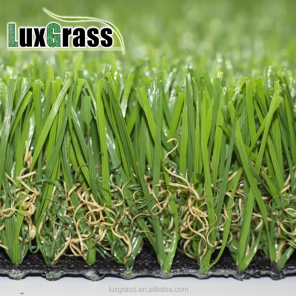 16 שנים אחריות W צורת דשא דשא חום רעיוני טכנולוגיה ארה"ב סטנדרטי מלאכותי דשא עבור גן