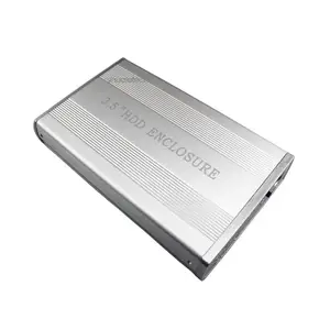 Casing Hard Drive Eksternal Aluminium 2.0, Penutup Casing HDD USB 3.5 Inci IDE