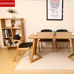 Chaises avec accoudoir en cuir noir chaise de cuisine pour salle à manger meubles Design en bois moderne nouveaux meubles de <span class=keywords><strong>maison</strong></span> en bois massif - Product Image 4