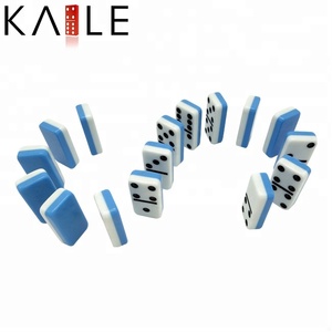Juego <span class=keywords><strong>de</strong></span> dominó Doble 6 personalizado, 28 Uds., molde 5008 <span class=keywords><strong>de</strong></span> doble cara, color azul, blanco, dominó <span class=keywords><strong>de</strong></span> <span class=keywords><strong>dos</strong></span> tonos para jugar - Product Image 6