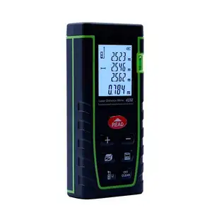 40M Digitale Laser Afstandsmeter 131ft Handheld Afstandsmeter Trena Laser Range Finder Gebied-Volume-Hoek Meetlint tool