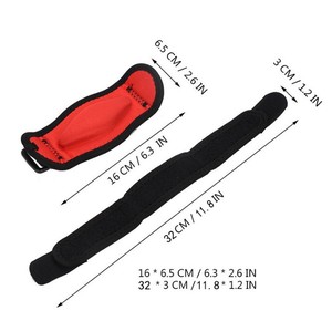 Manchon de coude de sport de soutien de coude de tennis de compression en néoprène pour coudières et genouillères # E-HZ01 - Product Image 3