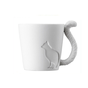 ingrosso coda di <span class=keywords><strong>gatto</strong></span> presa e a forma di <span class=keywords><strong>gatto</strong></span> tazza di caffè utilità concavo - Product Image 1