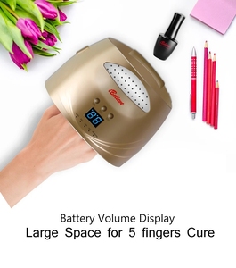 Loisir — <span class=keywords><strong>lampe</strong></span> <span class=keywords><strong>UV</strong></span> <span class=keywords><strong>LED</strong></span>, sèche-<span class=keywords><strong>ongles</strong></span> sans fil, 36/48W, <span class=keywords><strong>UV</strong></span>, affichage LCD, minuterie 30s/60s/90s - Product Image 4