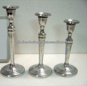 Candelabro Decorativo para Boda, Hecho a Mano en India, Soporte para Velas Artístico - Product Image 1
