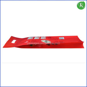 2.5 KG Red impresso Food Grade de plástico sacos de arroz com cabo de plástico - Product Image 4