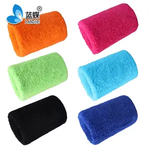 रंगीन कपास टेरी sweatband कलाई बैंड डिजाइन अपने खुद के sweatband