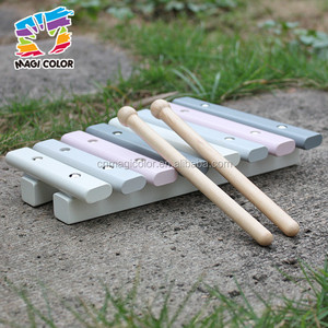 Commercio all'ingrosso personalizza legno xilofono giocattolo bussare arpa giocattolo per bambini musica del gioco W07C047 - Product Image 5