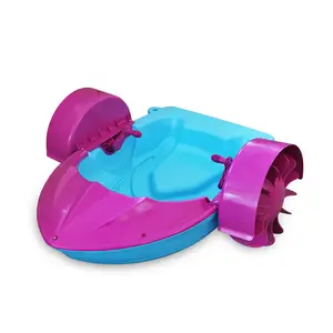 Best Selling Portable Swimming Pool Kids Plastic Small Hand Pedal Paddle Water Boats Manufacturers