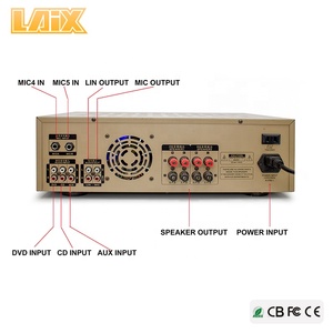 Laix AV-160-1 Optique Cinéma Théâtre Caisson <span class=keywords><strong>Ampli</strong></span> <span class=keywords><strong>Classe</strong></span> UN Studio Musique DJ Théâtre Audio Amplificateur De Puissance - Product Image 6